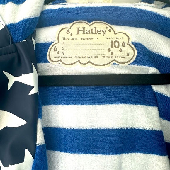 Hatley Shark Patterned Rain Jacket - Picture 3 of 5